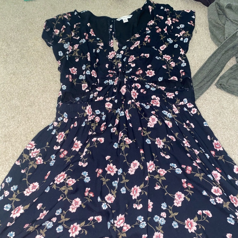 Floral flare dress
